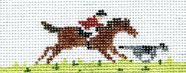 KL-8L - Fox Hunt with Horse and Dog
