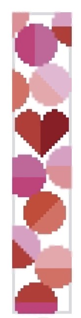 NF-Red Galentine Key Fob