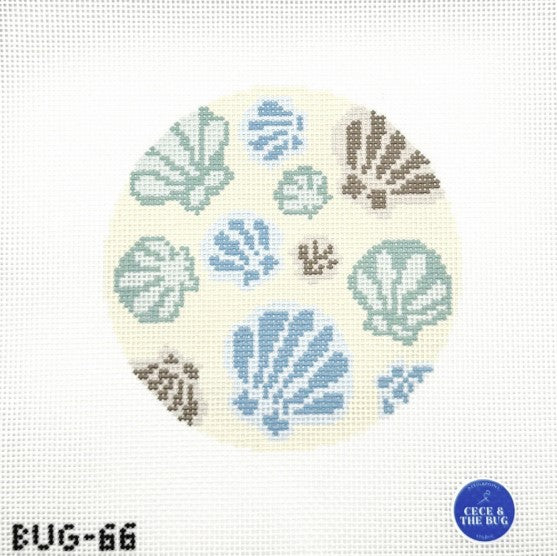 BUG66- Shells Neutrals - 13mesh