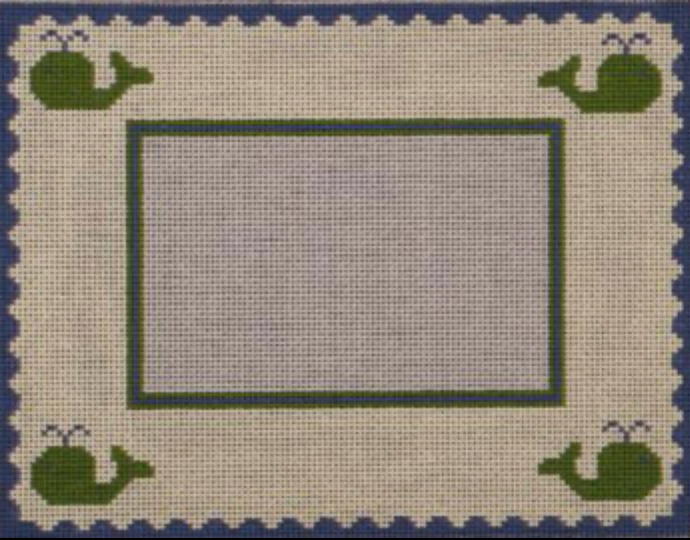 FRM207 - Whale Blue & Green Frame