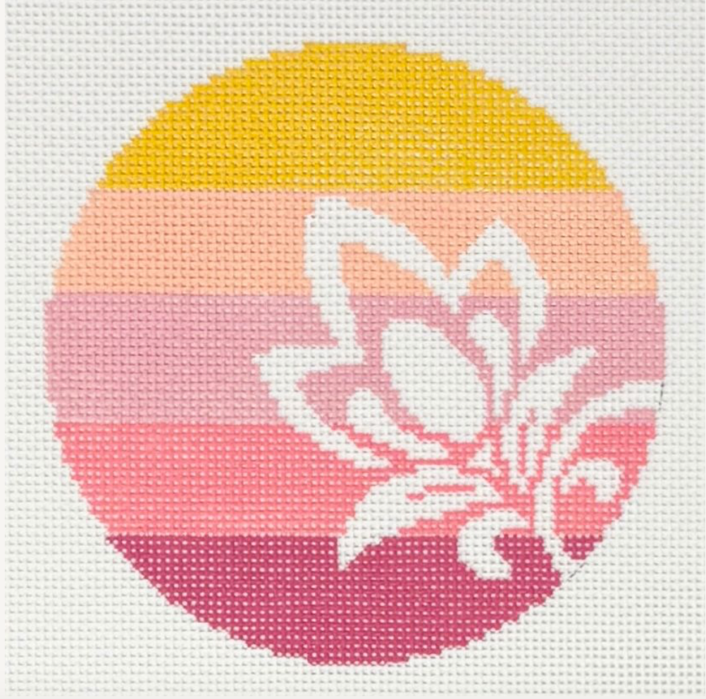 E-03 Flowers on Stripes