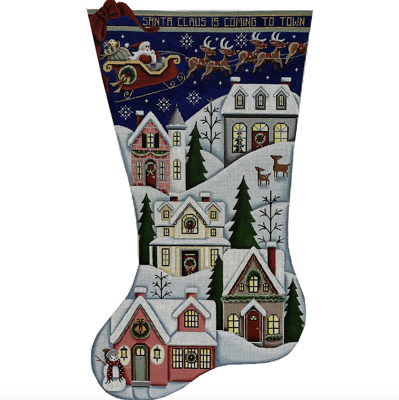 1515 - Santa Clause is Coming Stocking