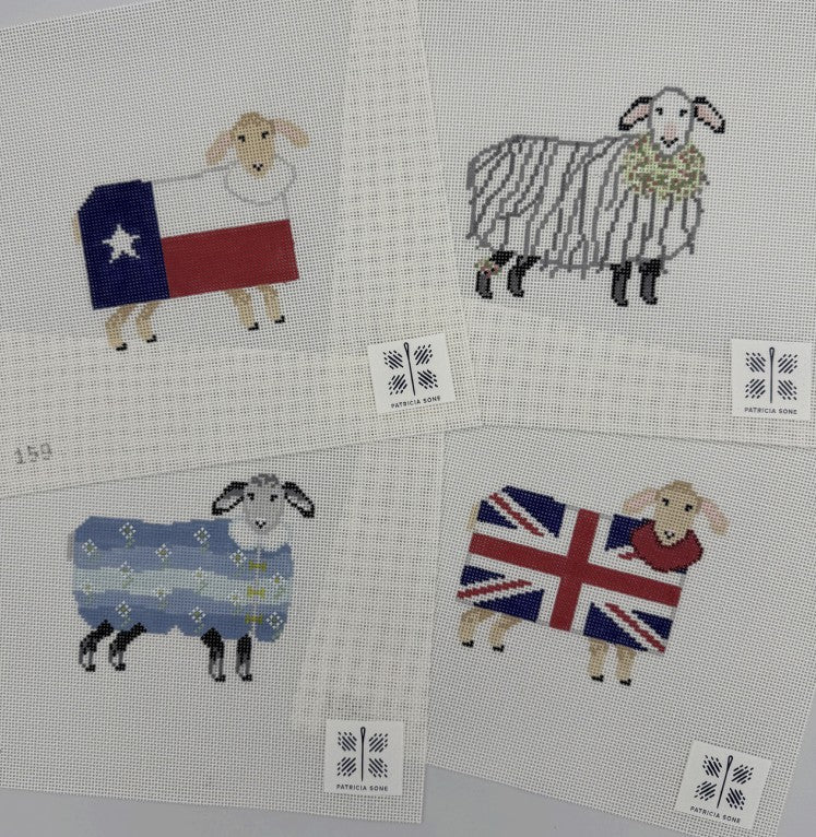 158 - Sheep with Stitch Guide - Select Color