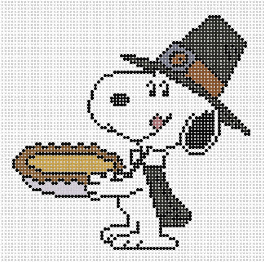 PNTS-PILGRIM3 - Thanksgiving - Snoopy as a Pilgrim