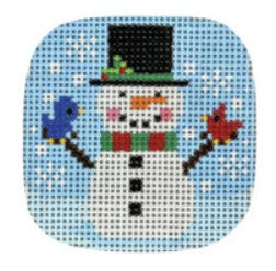 SA-XO113 - Snowman Mini Squircle
