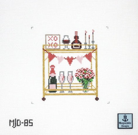 MJD- - Valentine's Day Bar Cart