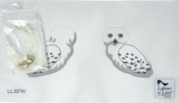 LL307K - Double Sided Snowy Owl
