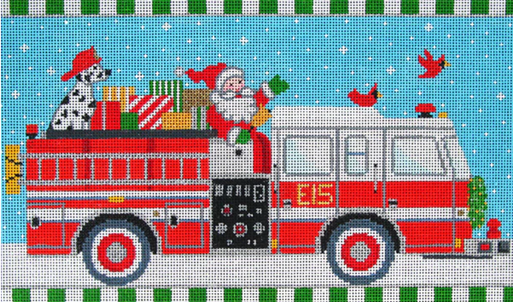 DR105 - xmas fire truck