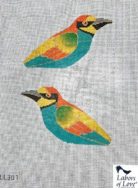 LL307S - Double Sided European Bee Eater