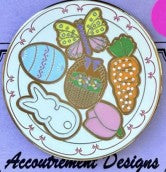 Easter Cookies Plate Needle Minder