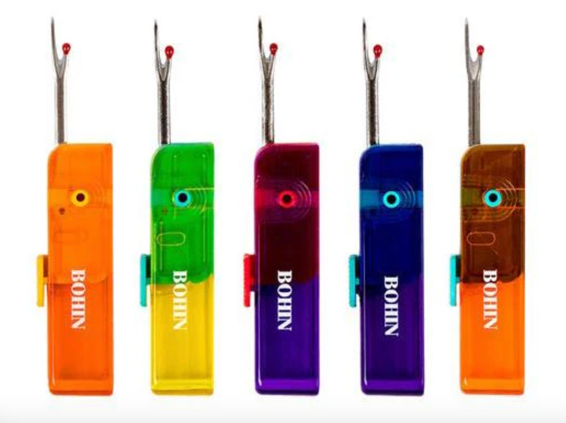 Bohin Foldable Seam Ripper - Assorted Colors