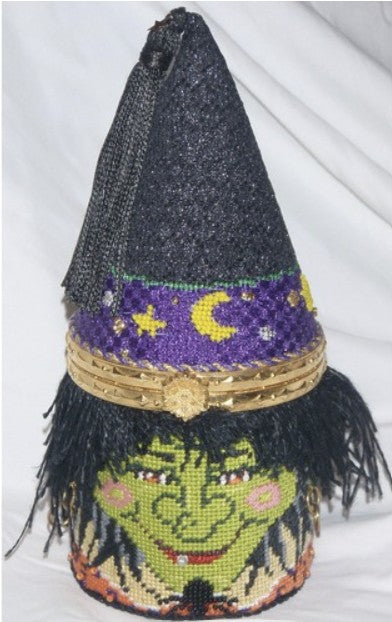 LB-51 - Limoges Box - Witch with Hat