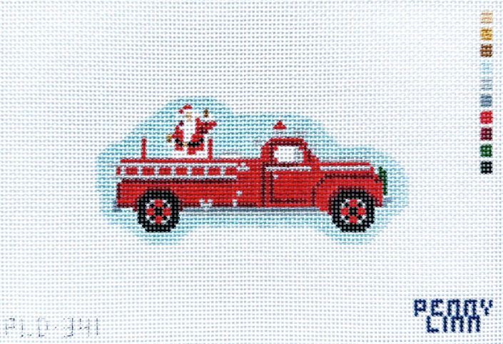 Nantucket Stroll Santa on Truck