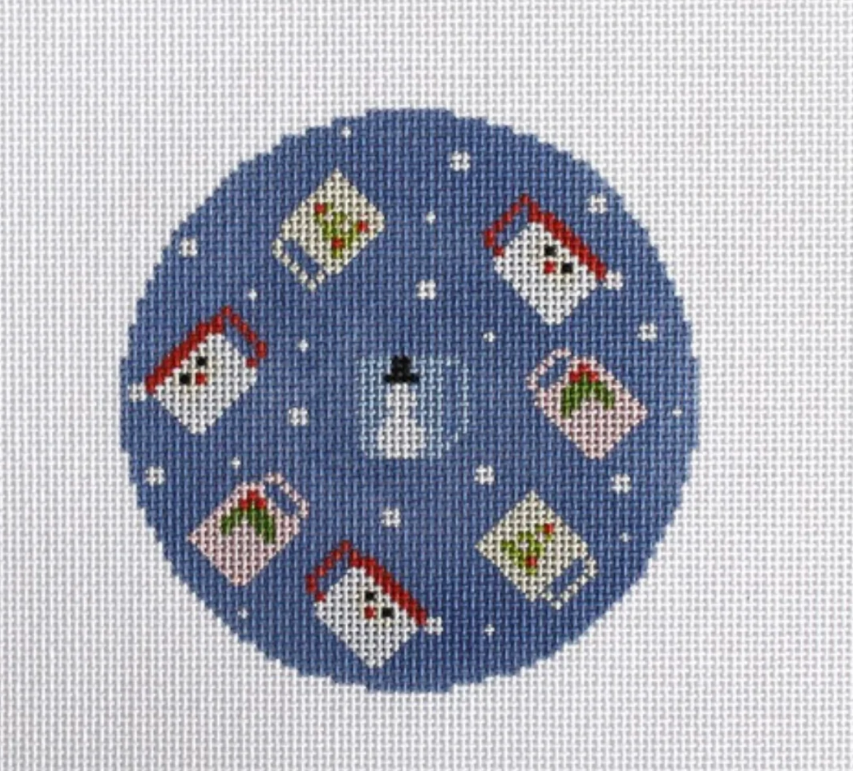 ND - Colorful Christmas Mugs Round Ornament