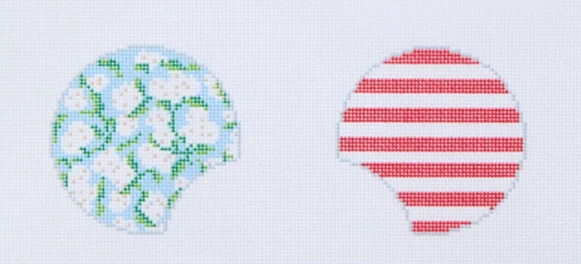 ME-05 - Mouse Ears Floral American Flag 13 mesh