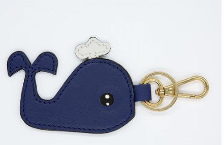 Leather Key Fob - Planet Earth