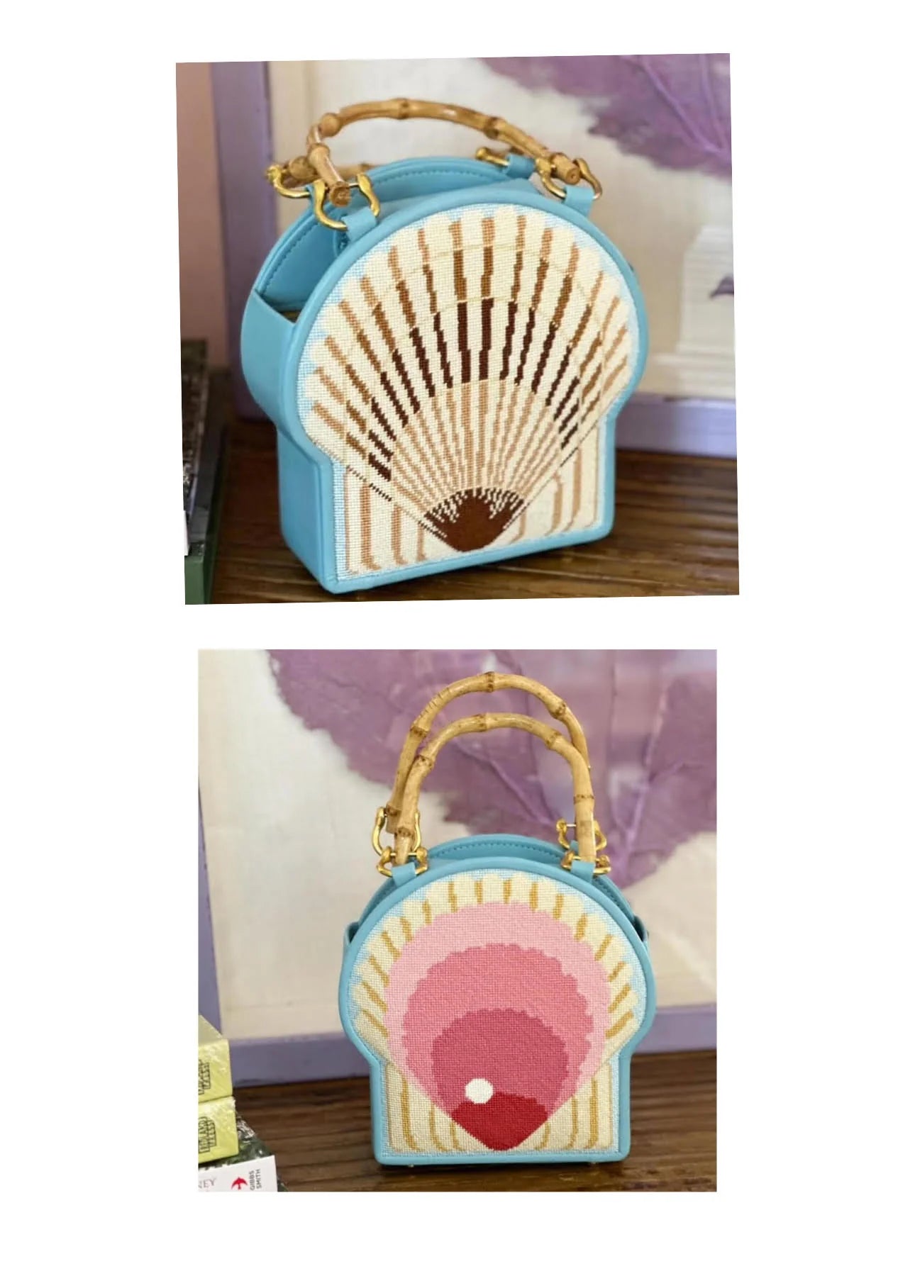 RD 004 - Seashell Purse/Pillow (Two Parts)