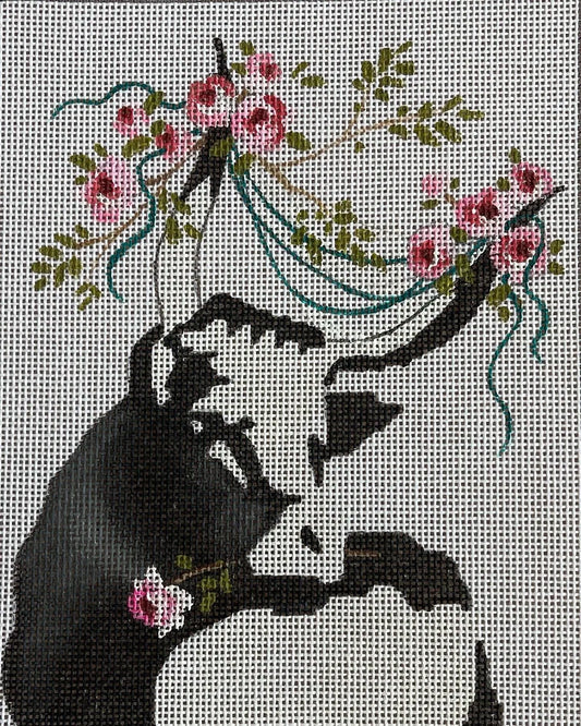 TB006 - Bull with Roses