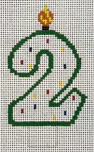 TGS02 - Candle Number Two - Large