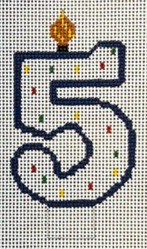 TGS05 - Candle Number Five - Large