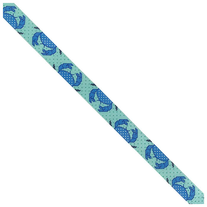 NTG TS091 - Blue Crab Belt on Aqua