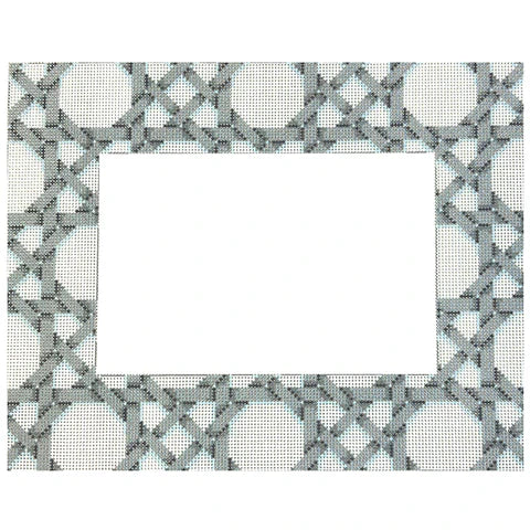 NTG TS489 - Grey/White Caning Pattern Frame
