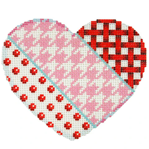NTG TS534 - Woven/Houndstooth/Dot Heart