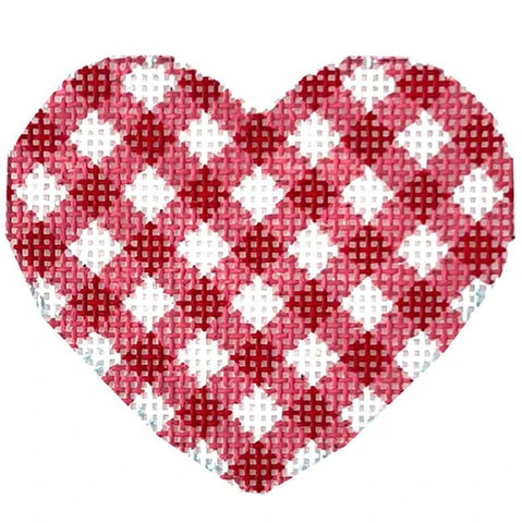 NTG TS568 - Red Gingham Mini Heart