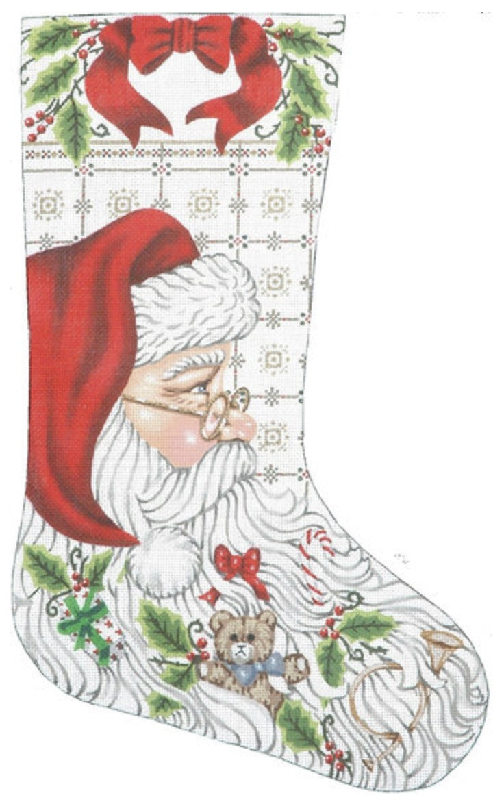 TTAXS208 - Santa and His Toys Stocking