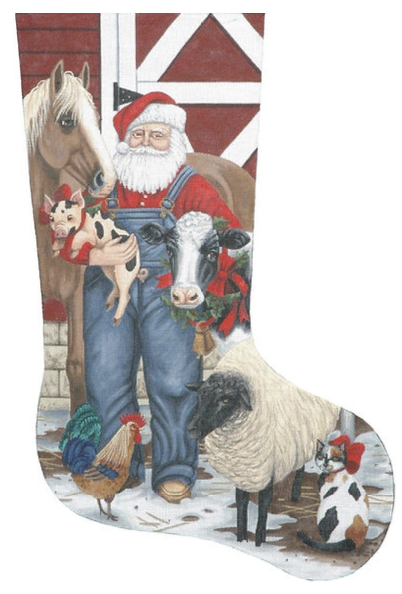 TTAXS264 - Santa Farmer Stocking