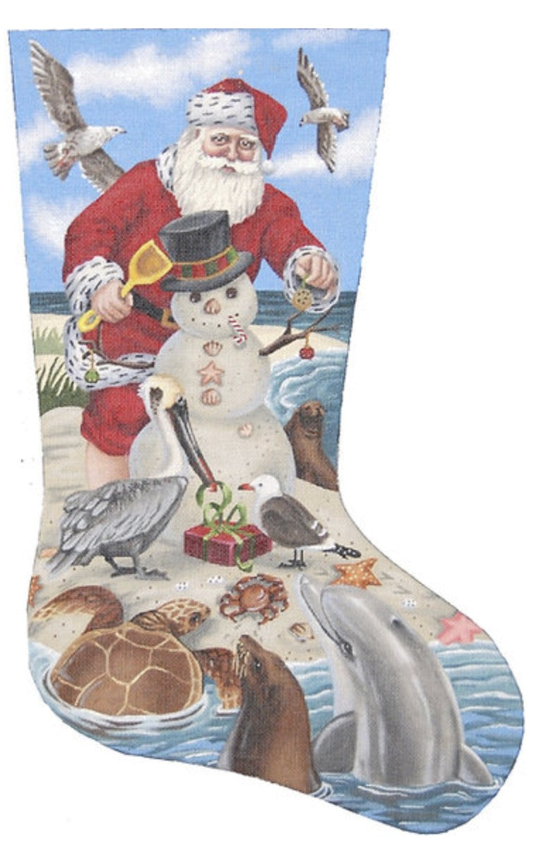 TTAXS272 - Santa Seashore Stocking