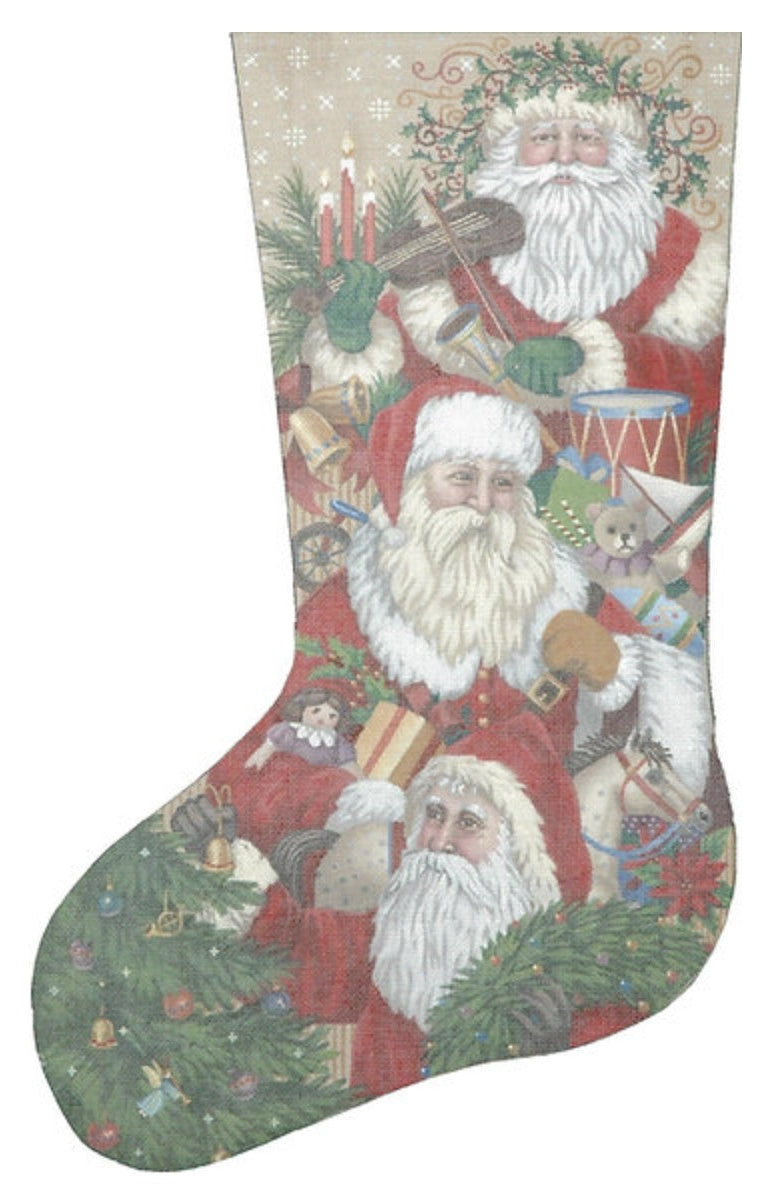 TTAXS278 - Victorian Parade of Santas Stocking