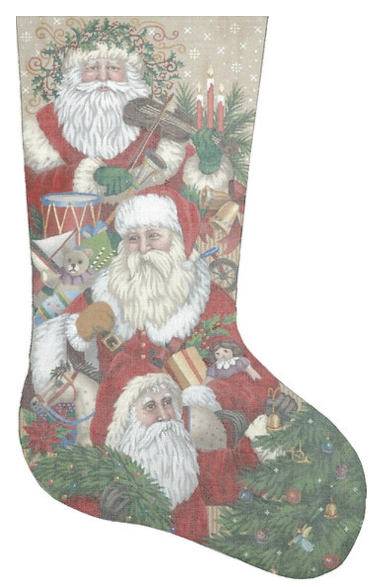 TTAXS278 - Victorian Parade of Santas Stocking