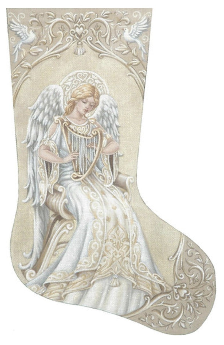 TTAXS382 - Ivory Angel Stocking