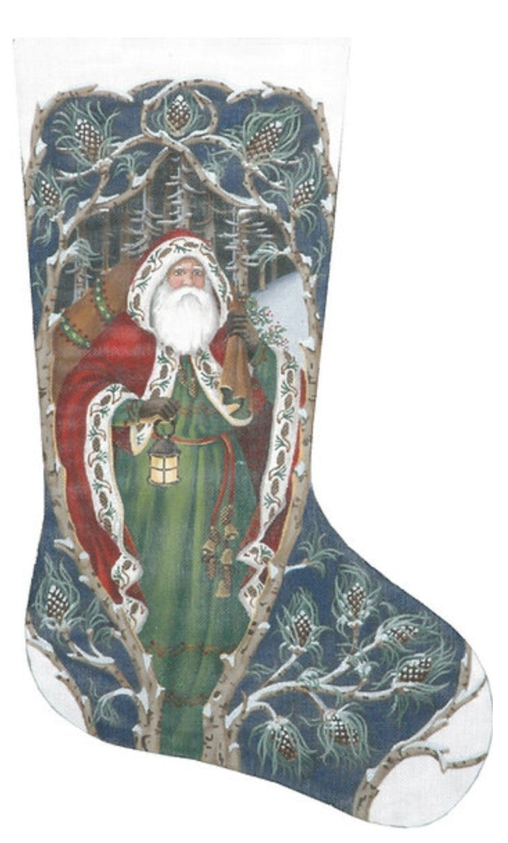 TTAXS316 - Forest Santa Stocking