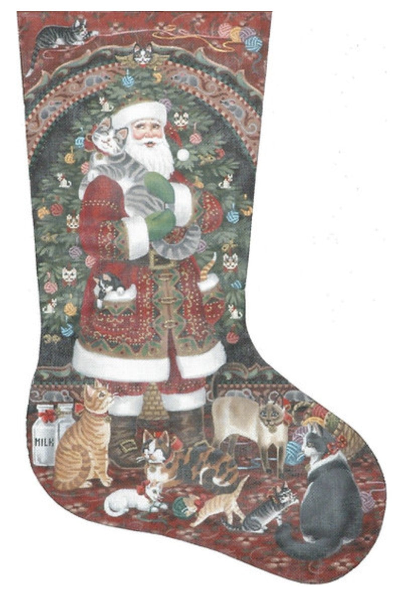 TTAXS323 - Santa and Kitty's Stocking