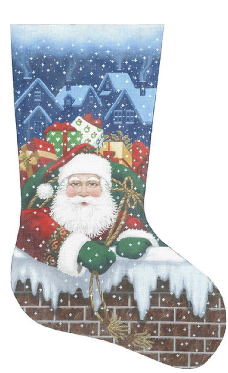 TTAXS330 - Santa Pops In Stocking