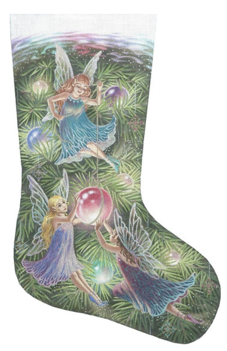 TTAXS336 - Christmas Fairies Stocking