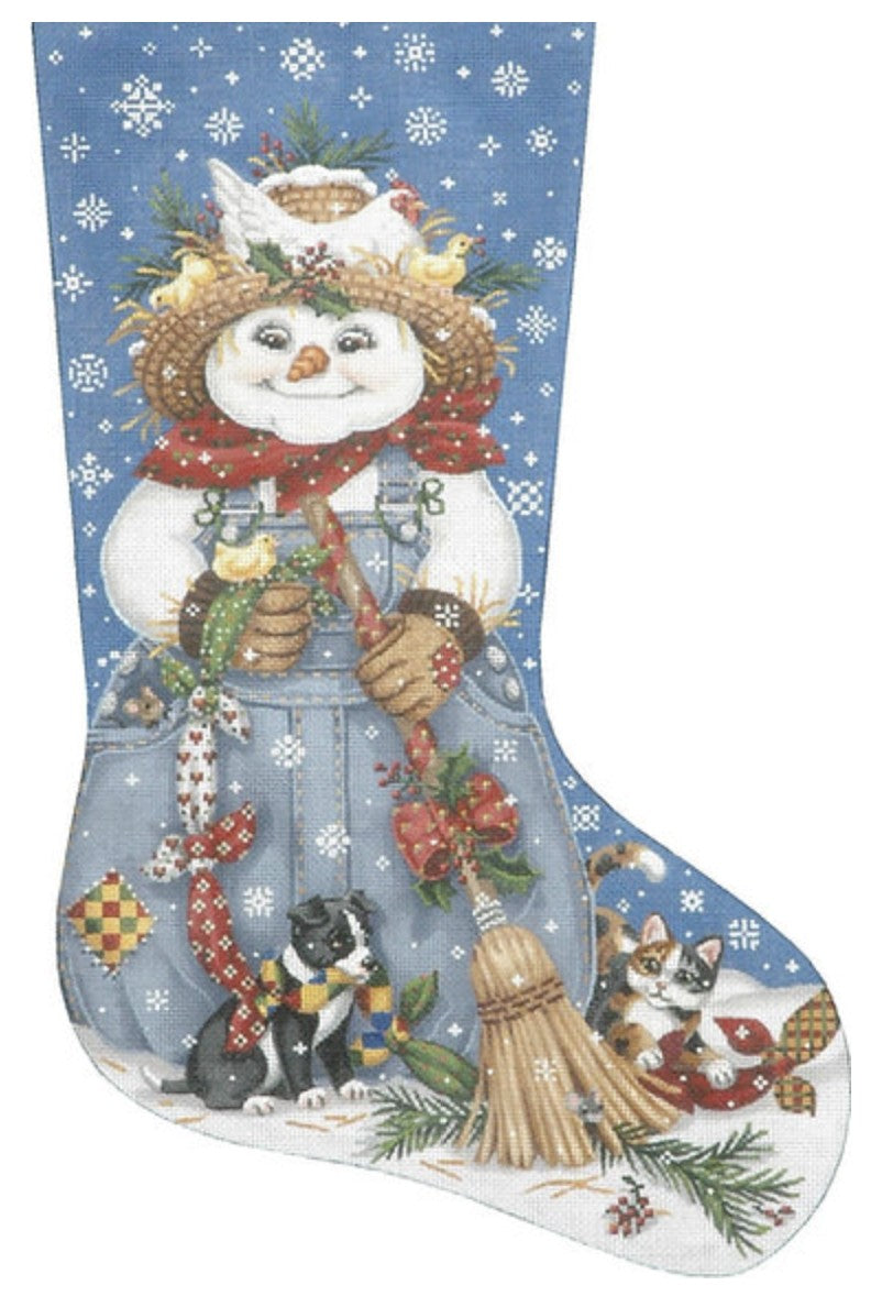 TTAXS360- Country Snowman Stocking