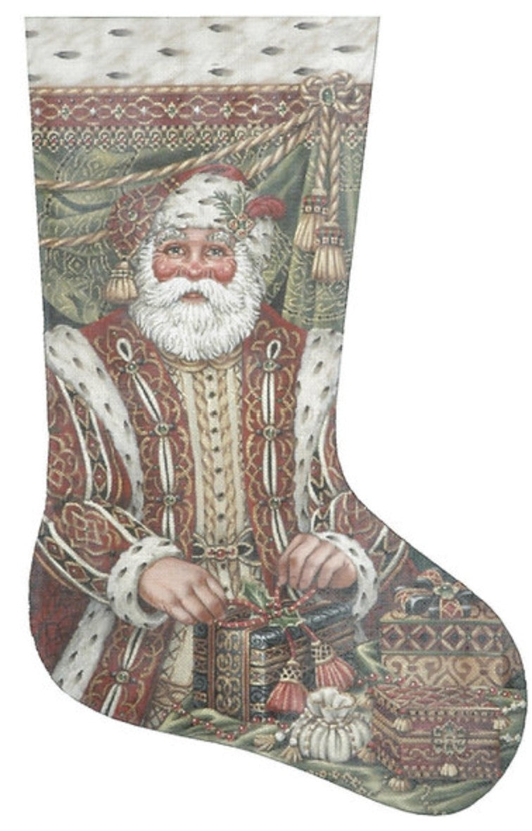TTAXS362 - Renaissance Santa Stocking