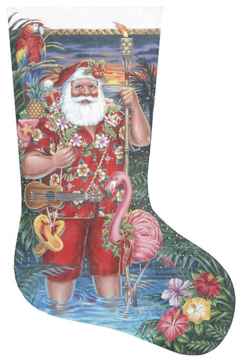 TTAXS365 - Tropical Santa Stocking