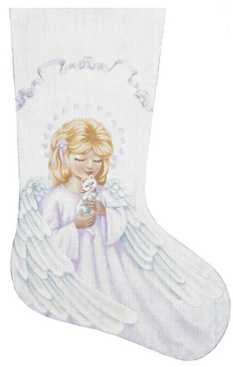 TTAXS371 - Angel and Kitty Stocking