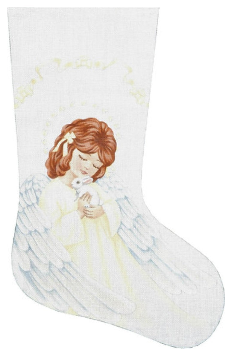 TTAXS372 - Angel and Bunny Stocking