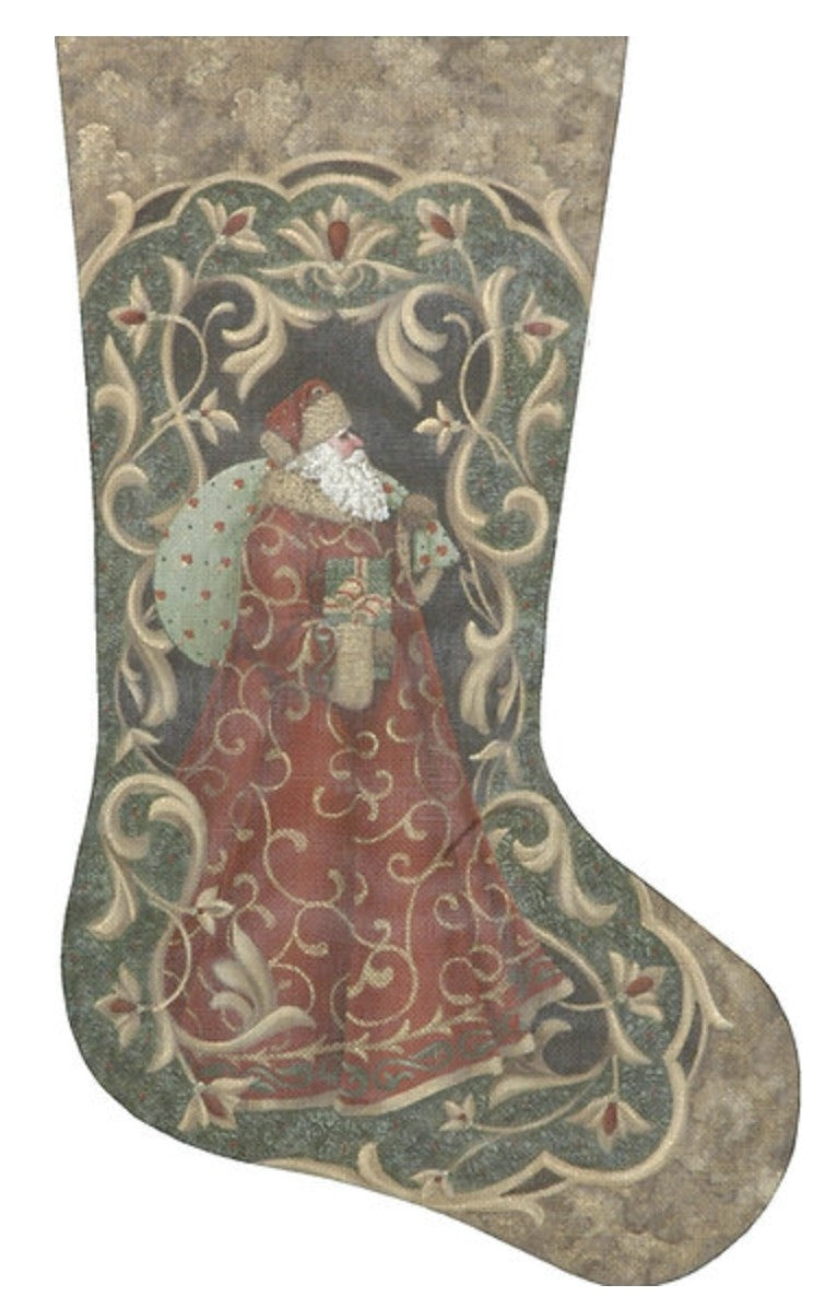 TTAXS417 - Vintage Santa Stocking