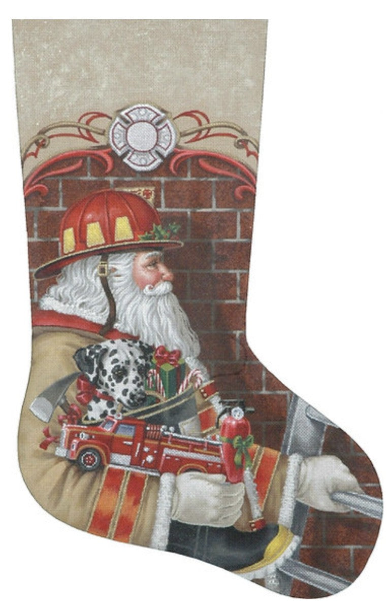 TTAXS430 - Fireman Santa Stocking