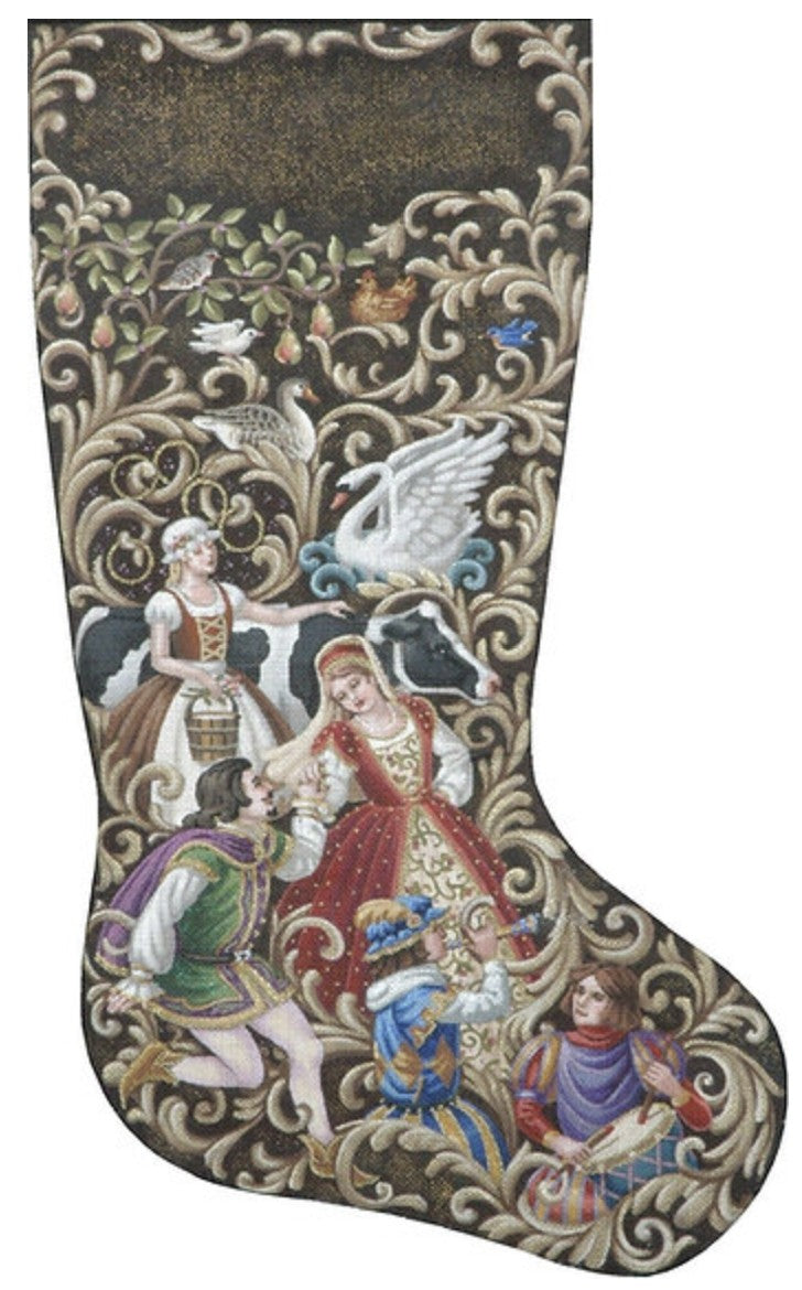 TTAXS435 - 12 Days of Christmas Stocking