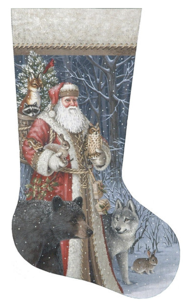 TTAXS440 - Woodland Territorial Santa Stocking