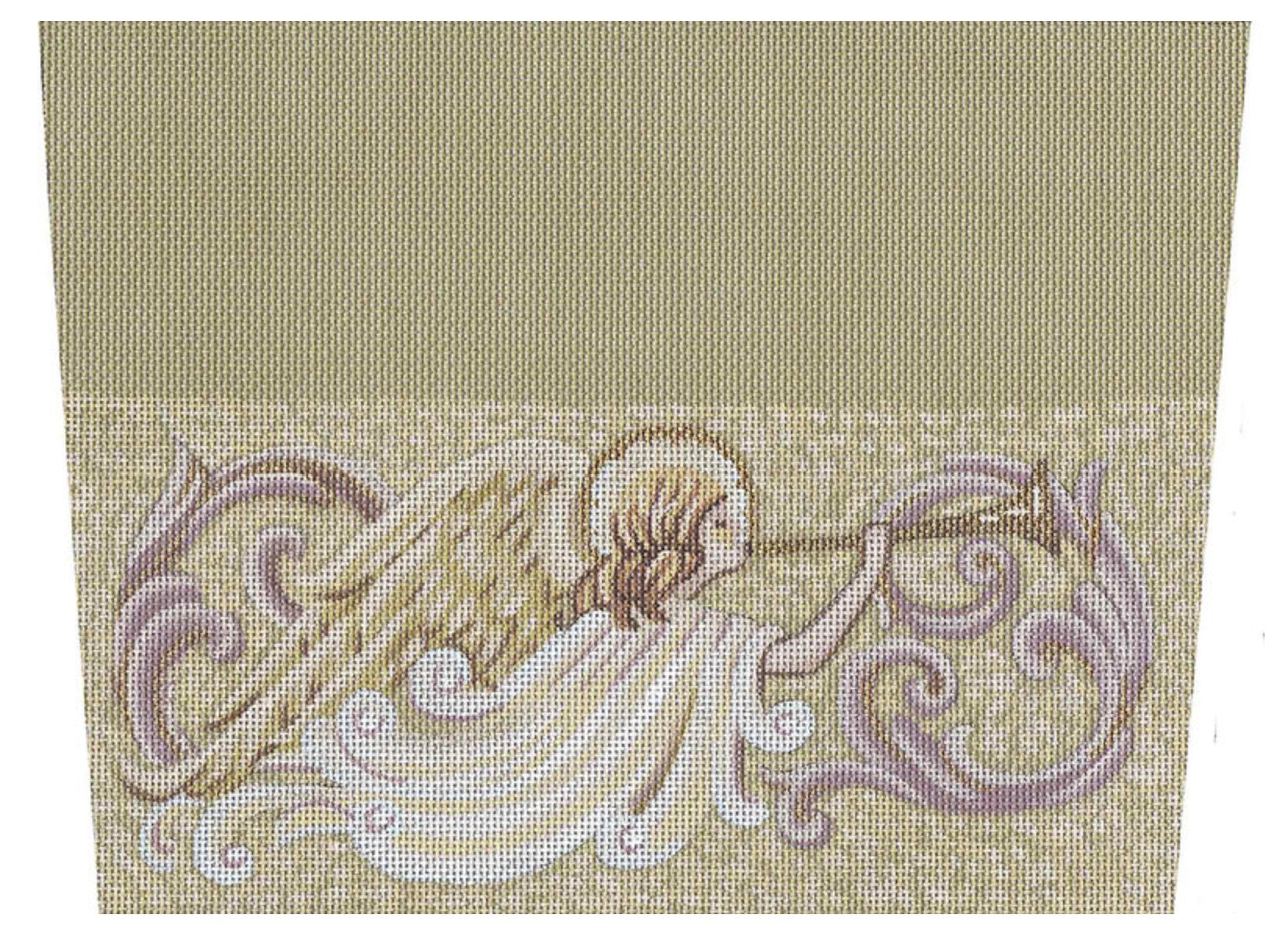 TTST101 - Angel and Horn Stocking Cuff