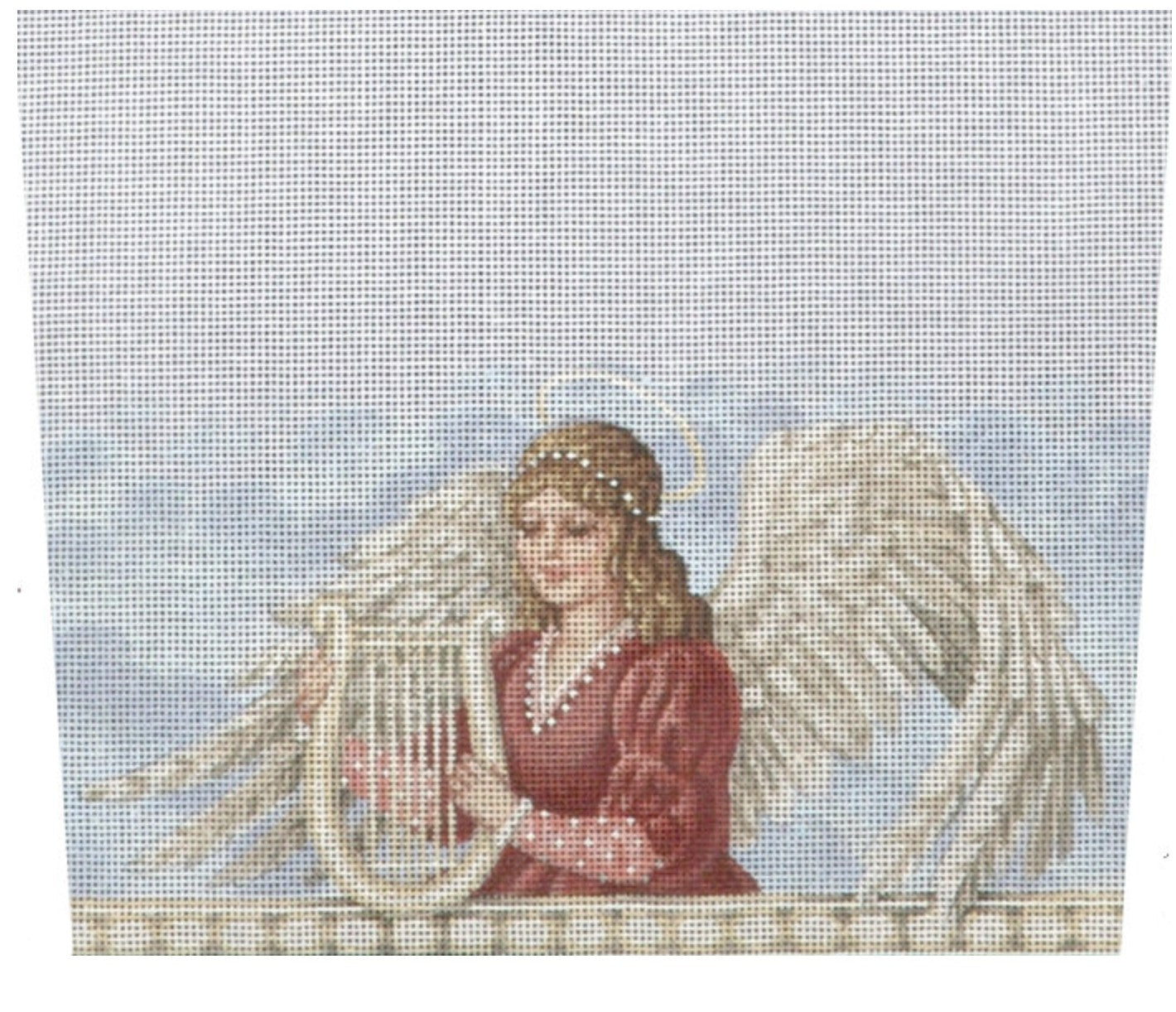 TTST114 - Angel in Clouds Stocking Cuff