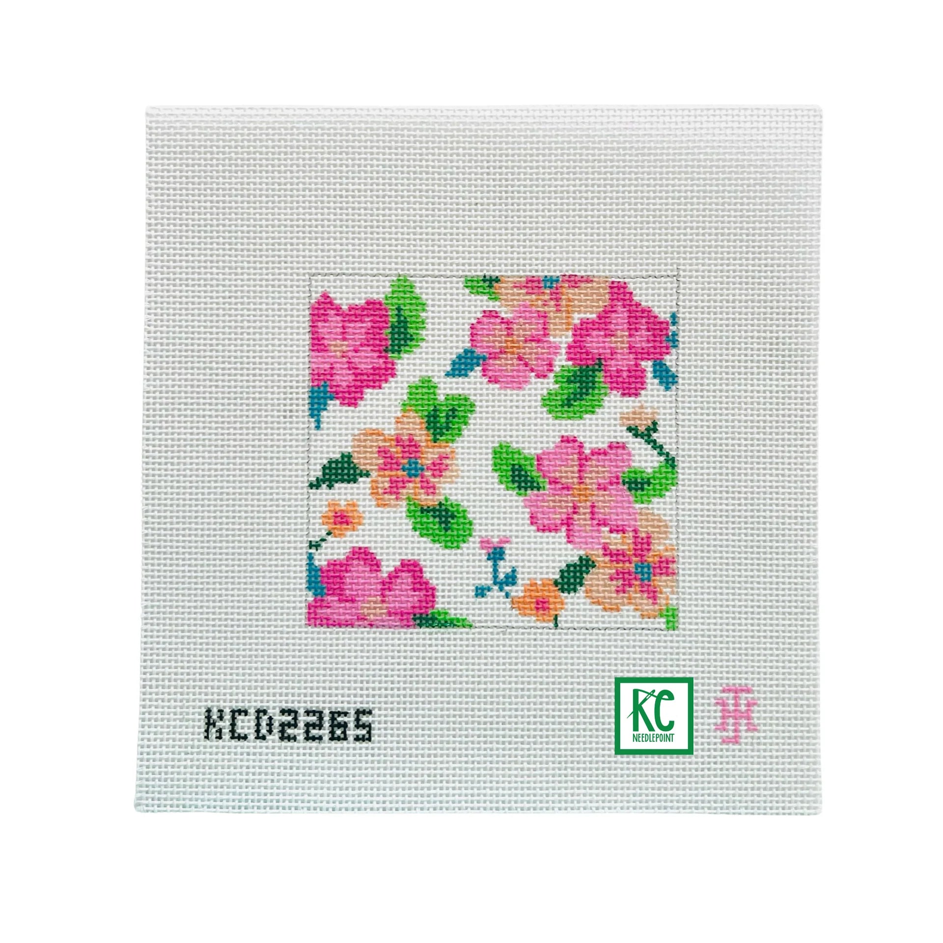 KCD2265 - Pink Floral Square